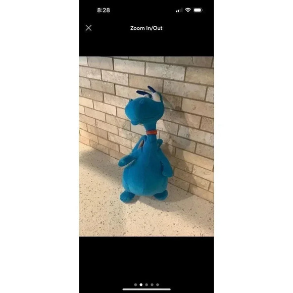 Disney parks doc mcstuffins stuffy blue dragon b35 - Picture 2 of 5